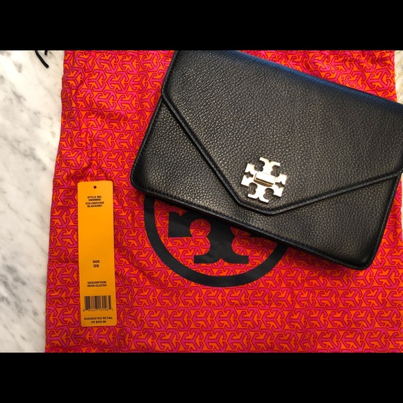 Tory Burch reva cross body/clutch adjustable strap - Picture 2 of 5